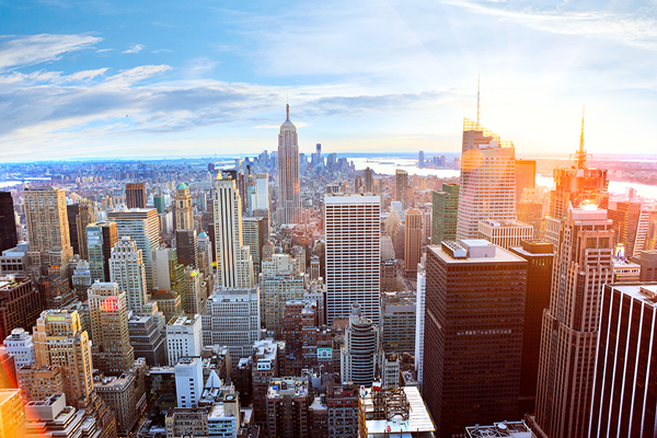 Photo of the 新 York City skyline
