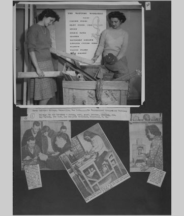 A small image of a page in the scrapbook