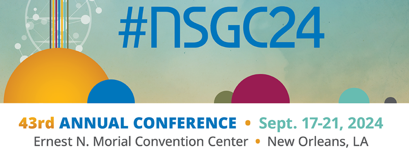 NSGC 2024 conference graphic