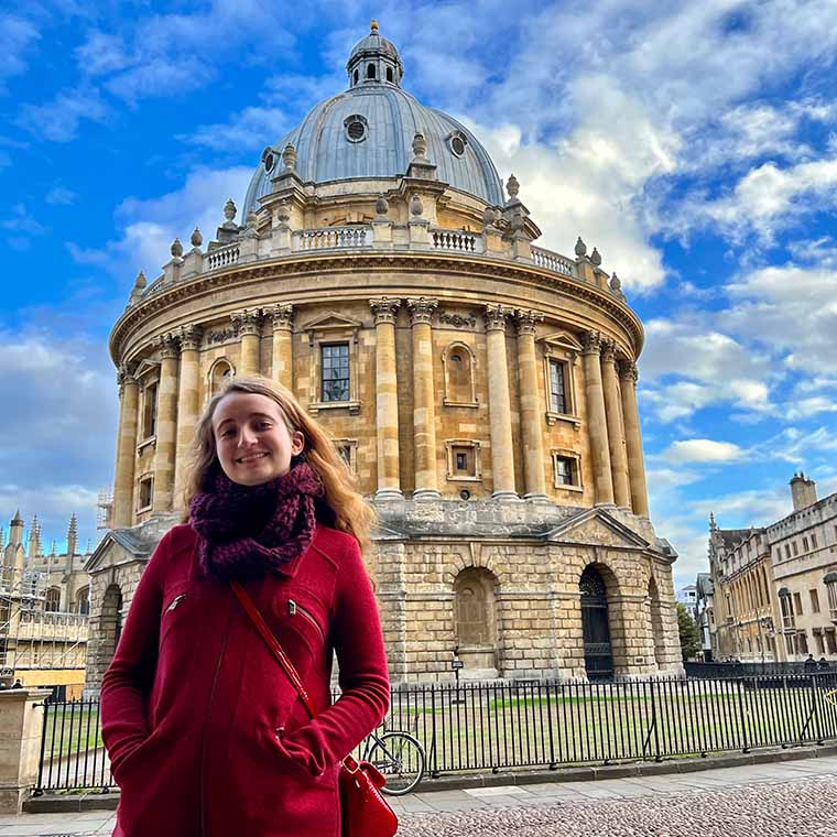 student in oxford england