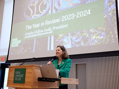 President Judd delivers the Year in Review