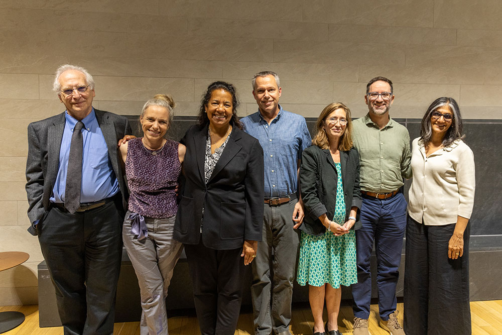 Brian Morton, Heather Harpham, Carolyn Ferrell, Drew Cressman, Melissa Frazier, Matthew Ellis, and Kanwal Singh (not pictured: Una Chung and Kristin Zahra Sands)