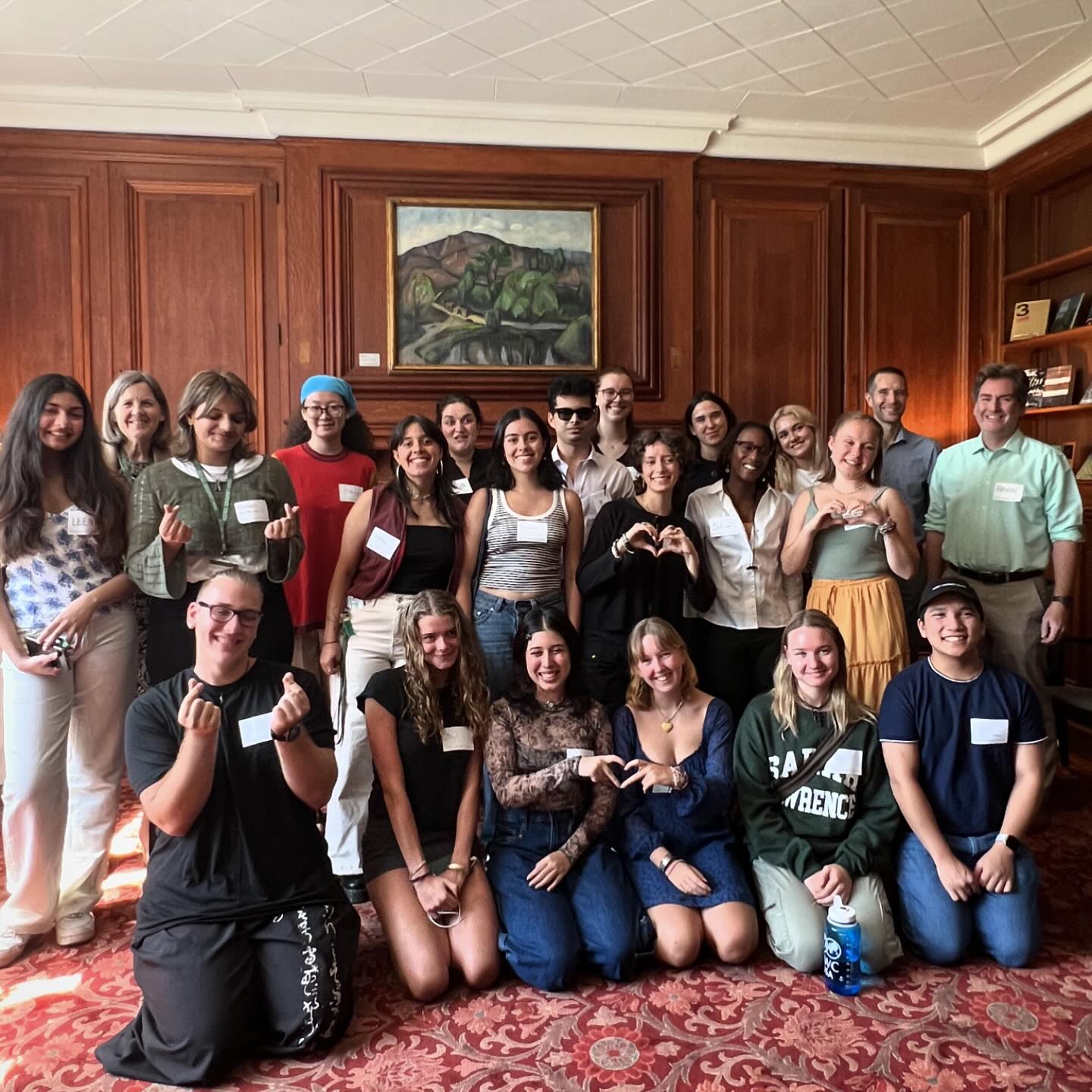 Group photo of Davis World Scholars