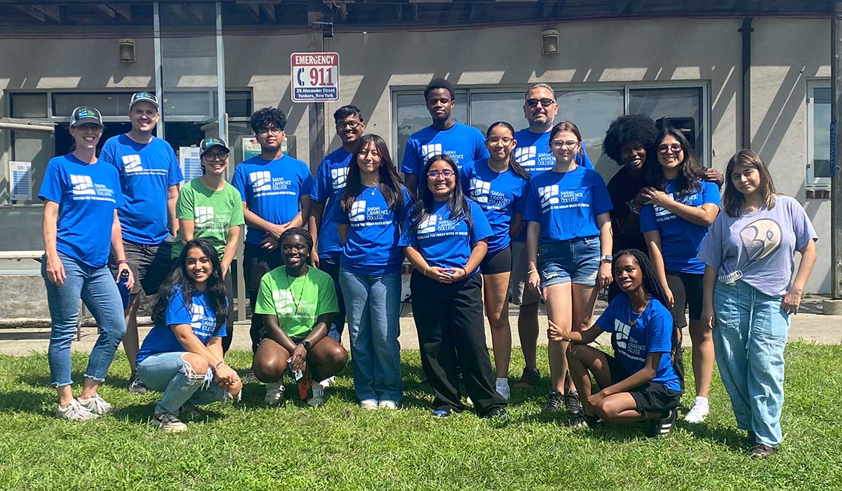 The Blue Team with CURB staff and mentors