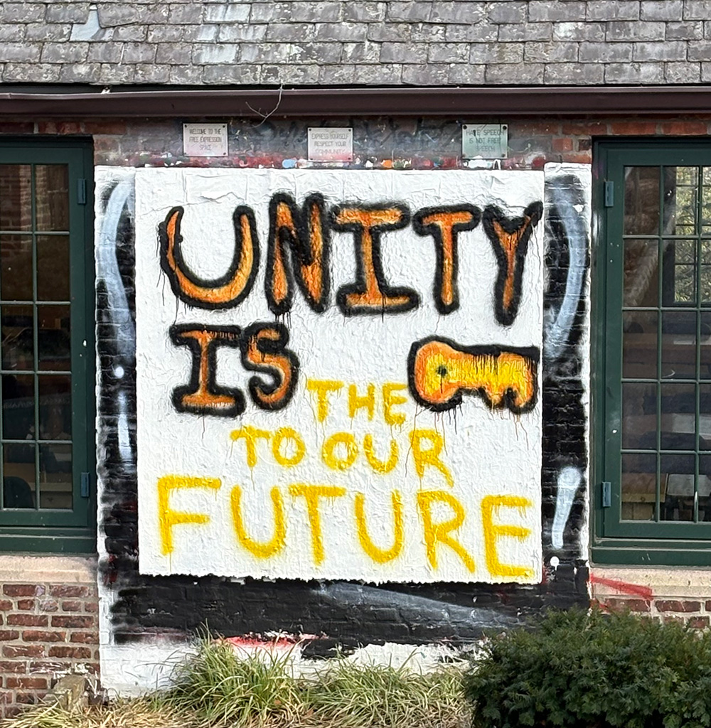 Unity is the key to our future