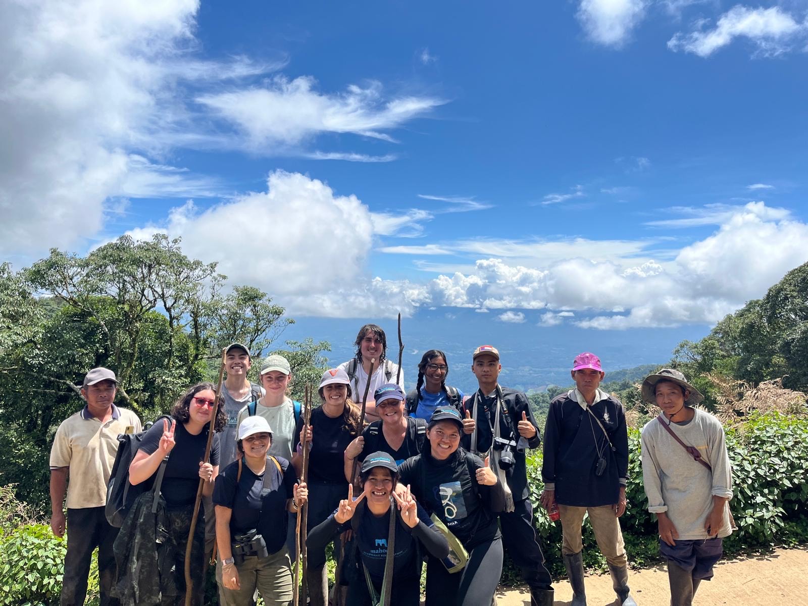 Group photo in Thailand